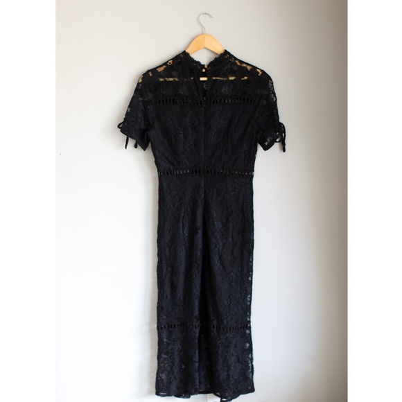 NSR Lace Midi Dress - Picture 3 of 4